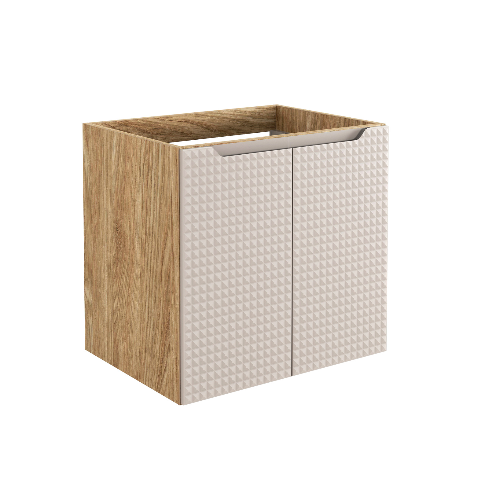 Szafka pod umywalkę 60cm 2 drzwi luxor beige 82-60-2d