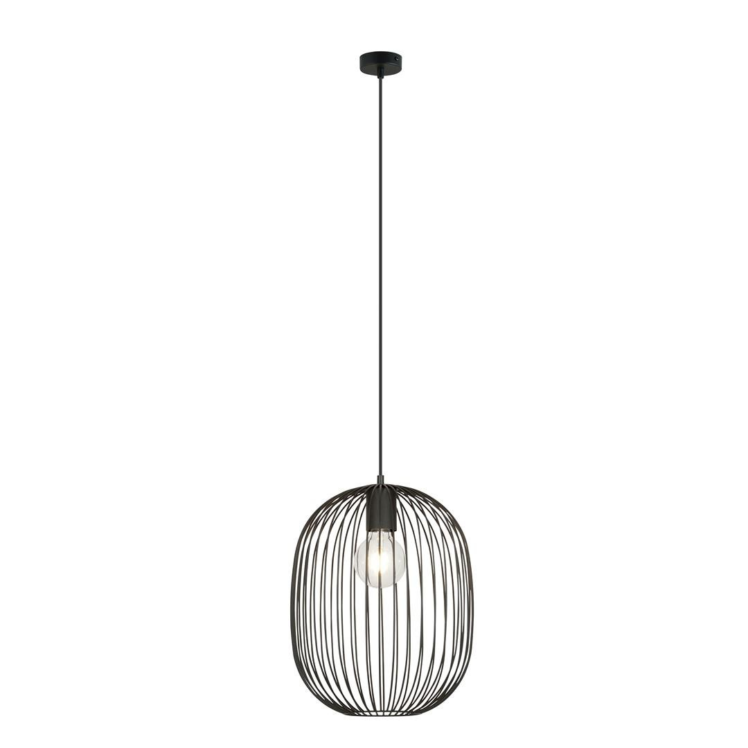 Czarna lampa wiszca druciana ONYX 1 BL 1304/1