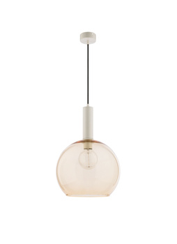 LAF nowoczesny zwis 1-punktowy klosz bursztyn 1572