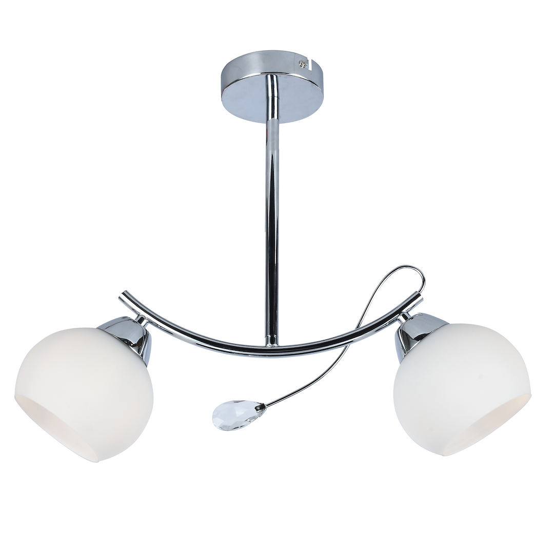 Lampa sufitowa Connor 2xE27 Biay