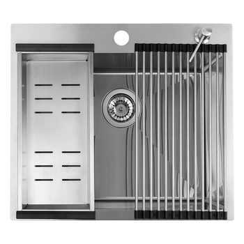 Malawi - zlewozmywak 1-komorowy, zestaw z akcesoriami