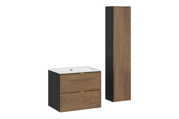 Zestaw mebli łazienkowych Talia Casella 60cm z umywalką meblową SKY i szafką wysoką – set-tc 60cm um sky hc