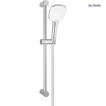 Oltens Driva EasyClick (S) Alling 60 zestaw prysznicowy chrom/biały 36002110