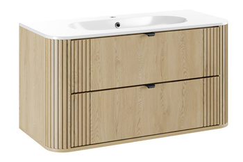 Zestaw mebli łazienkowych Ovalia Cremona 100cm z umywalką meblową Pure – set-ovc 100cm um pure