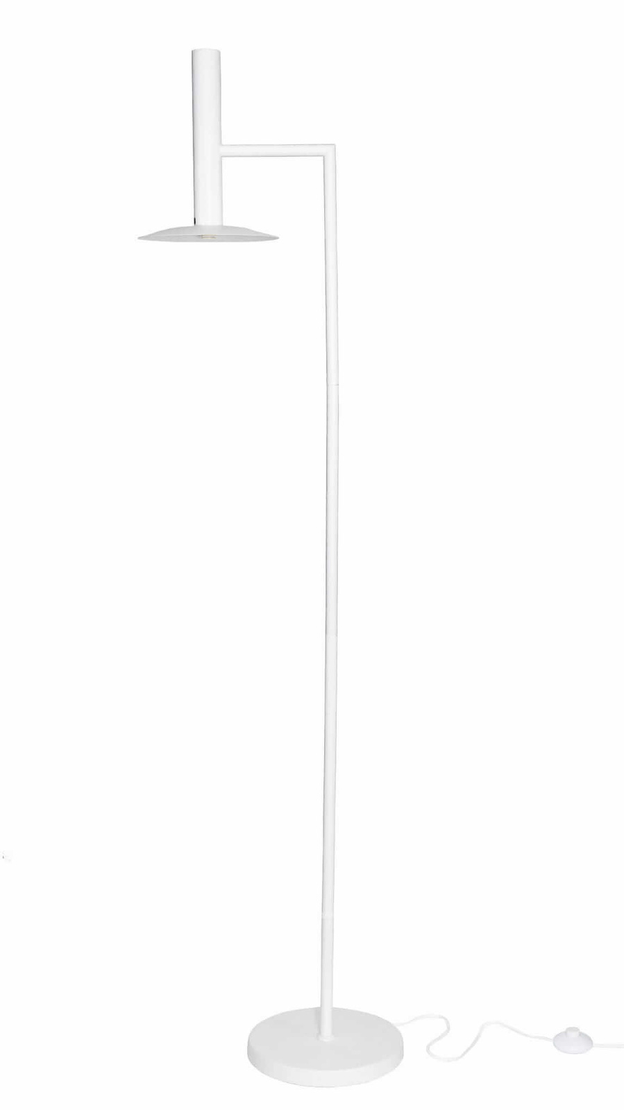 Lampa podłogowa Hat biała LED 3000K