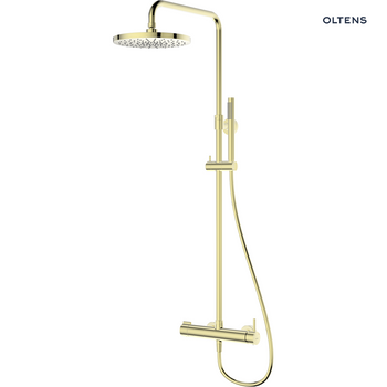 Oltens Molle zestaw prysznicowy złoty połysk 36504800