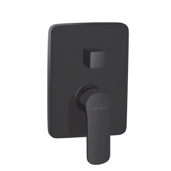 BATERIA PODTYNKOWA 2-FUNKCYJNA SIROS, KWADR,CZARNA