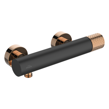 BATERIA NATRYSKOWA MOONLIGHT INVENA TREND CZARNA / ROSE GOLD