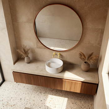 UMYWALKA NABLATOWA ELARA 42 CM INVEN TREND, OKRĄGŁA