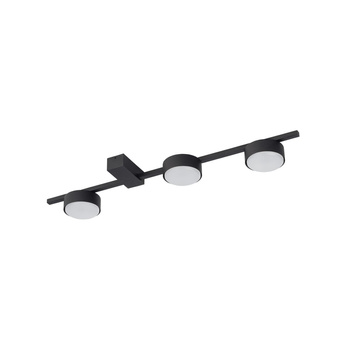 Plafon/lampa sufitowa 3xGX53 czarna-metal kuchnia/wiatrołap PILLS BLACK III Nowodvorski 8263