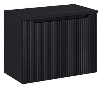 Zestaw mebli łazienkowych Nova Black 80cm z blatem – SET-NOB B BLACK 80CM D