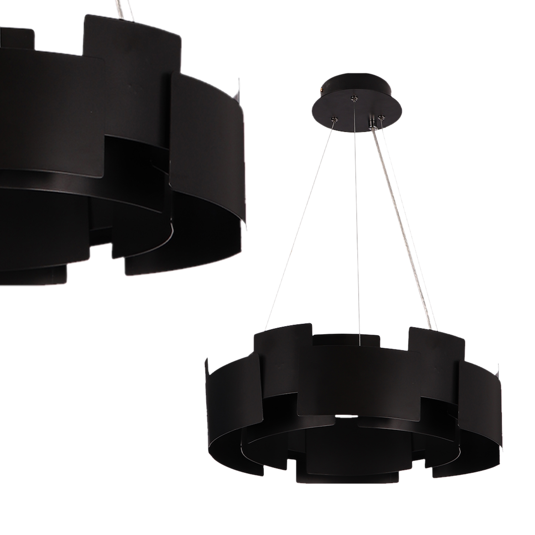 Lampa wiszca TORINO BLACK 24W LED