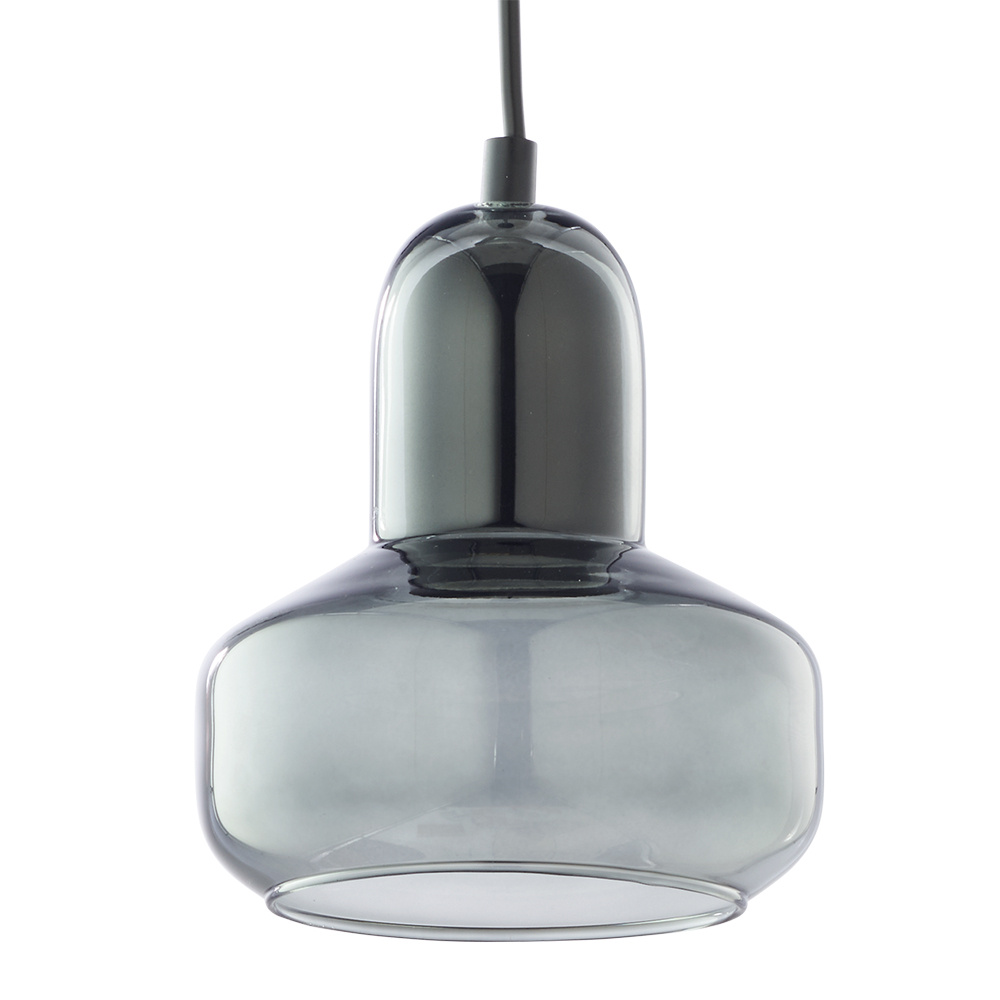 Vichy S czarna S lampa wiszca glamour