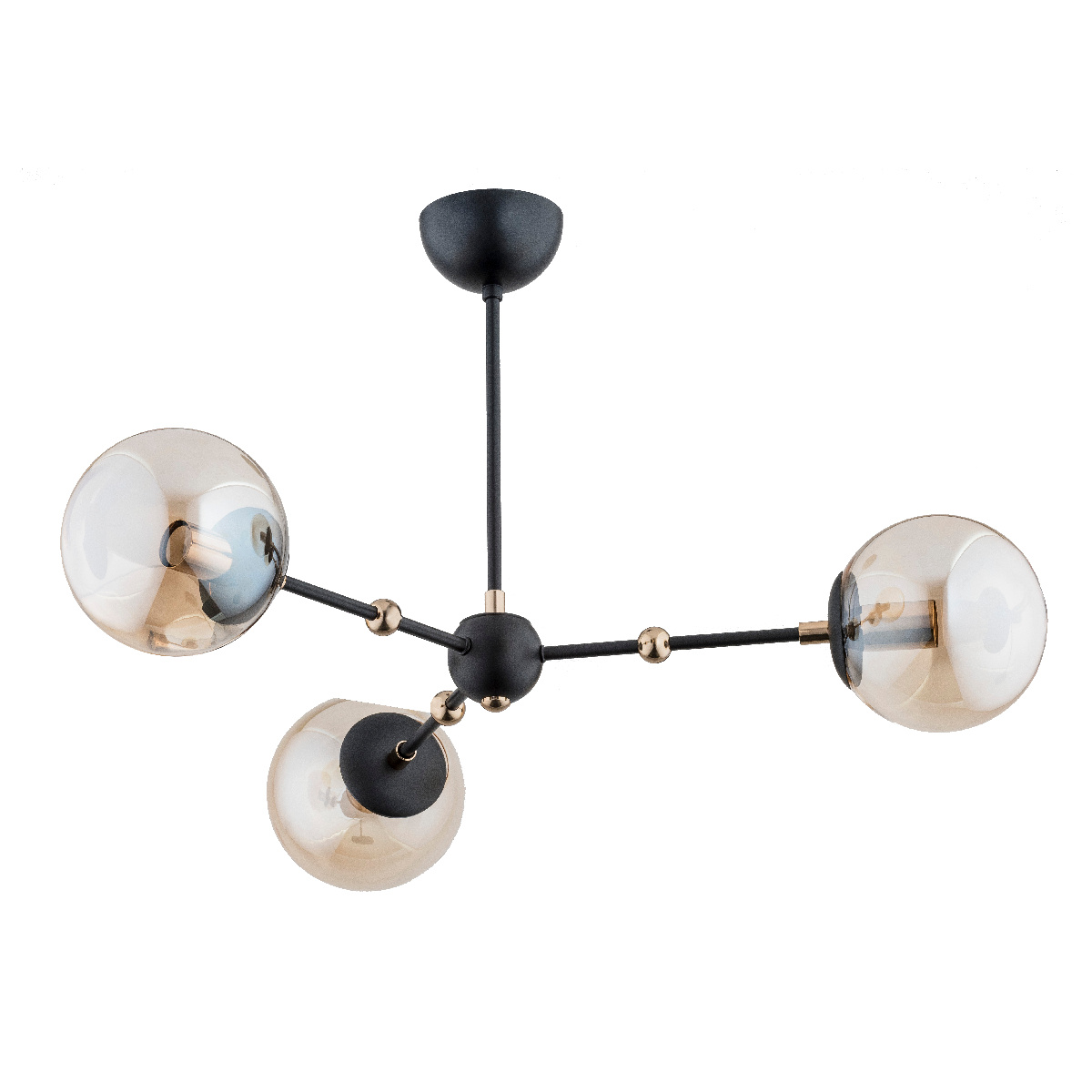 Geometryczna lampa sufitowa ITORIS 28363 z kloszami