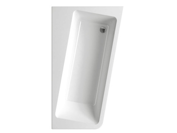 Akrylowa wanna narożna asymetryczna Ravak 10° 160x95 P snowwhite 1 sz | C841000000
