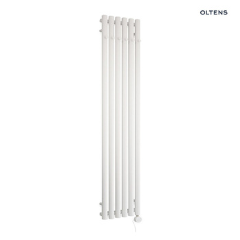 Oltens Stang (e) grzejnik łazienkowy elektryczny 150x31,5 cm biały 55122000