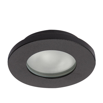 Oczko podtynkowe Lagos czarne IP65 1xGU10