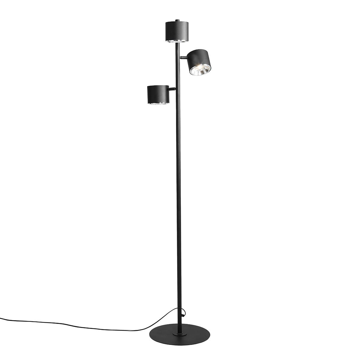 LAMPA STOJCA BOT BLACK