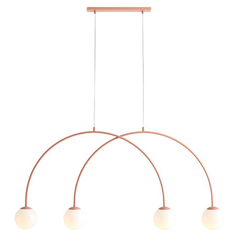 LAMPA WISZĄCA UNA 4 CORAL S