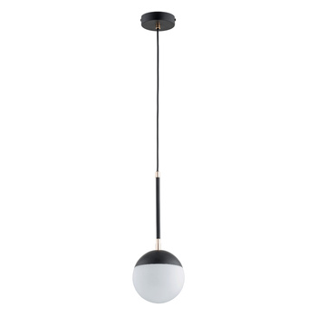 Minimalistyczna lampa z kloszem VOLDA 61244 CZARNA