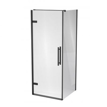 Narożna kabina prysznicowa Ravak 90x90 Cool! szkło transparent czarna 1 szt