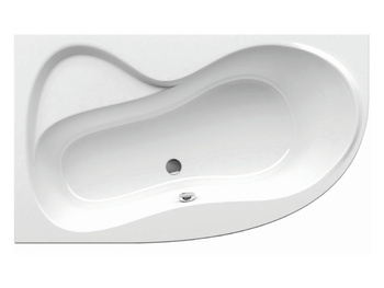 Akrylowa wanna asymetryczna Ravak Rosa 95 150x95 L snowwhite | C551000000