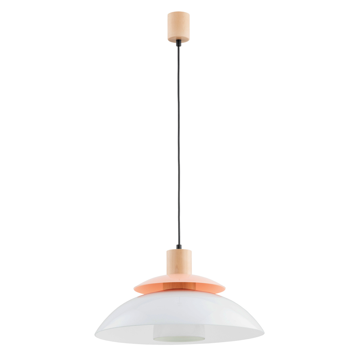 Lampa z wiszcym kloszem DEMINA 61264 BIAA