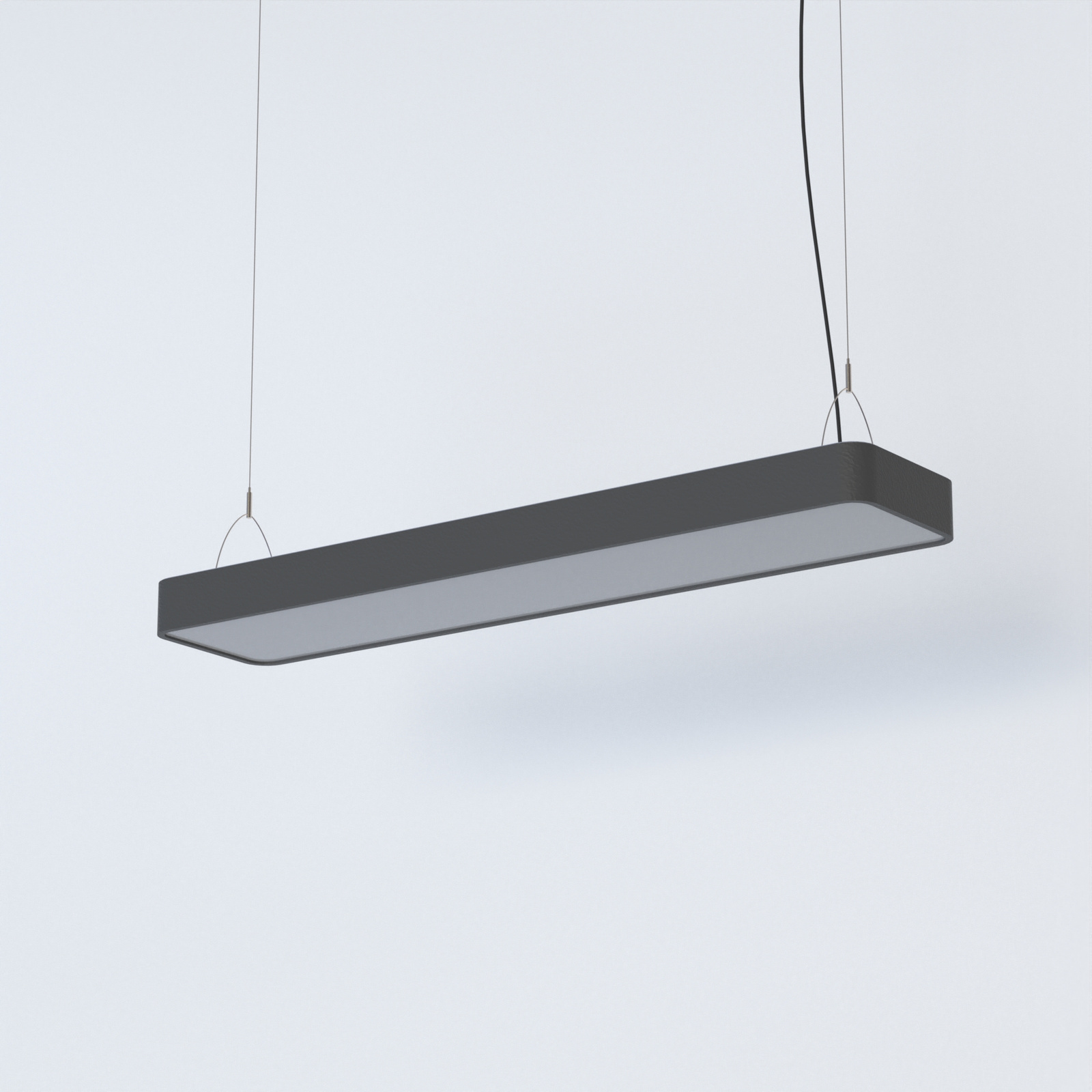 Nowoczesna oprawa wiszca, aluminium jadalnia/kuchnia SOFT LED GRAPHITE Nowodvorski 7532