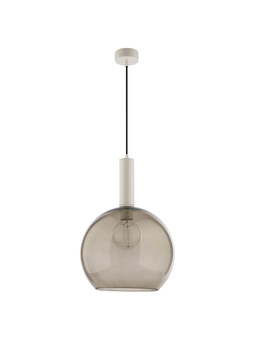 LAF nowoczesny zwis 1-punktowy klosz dymiony 1573