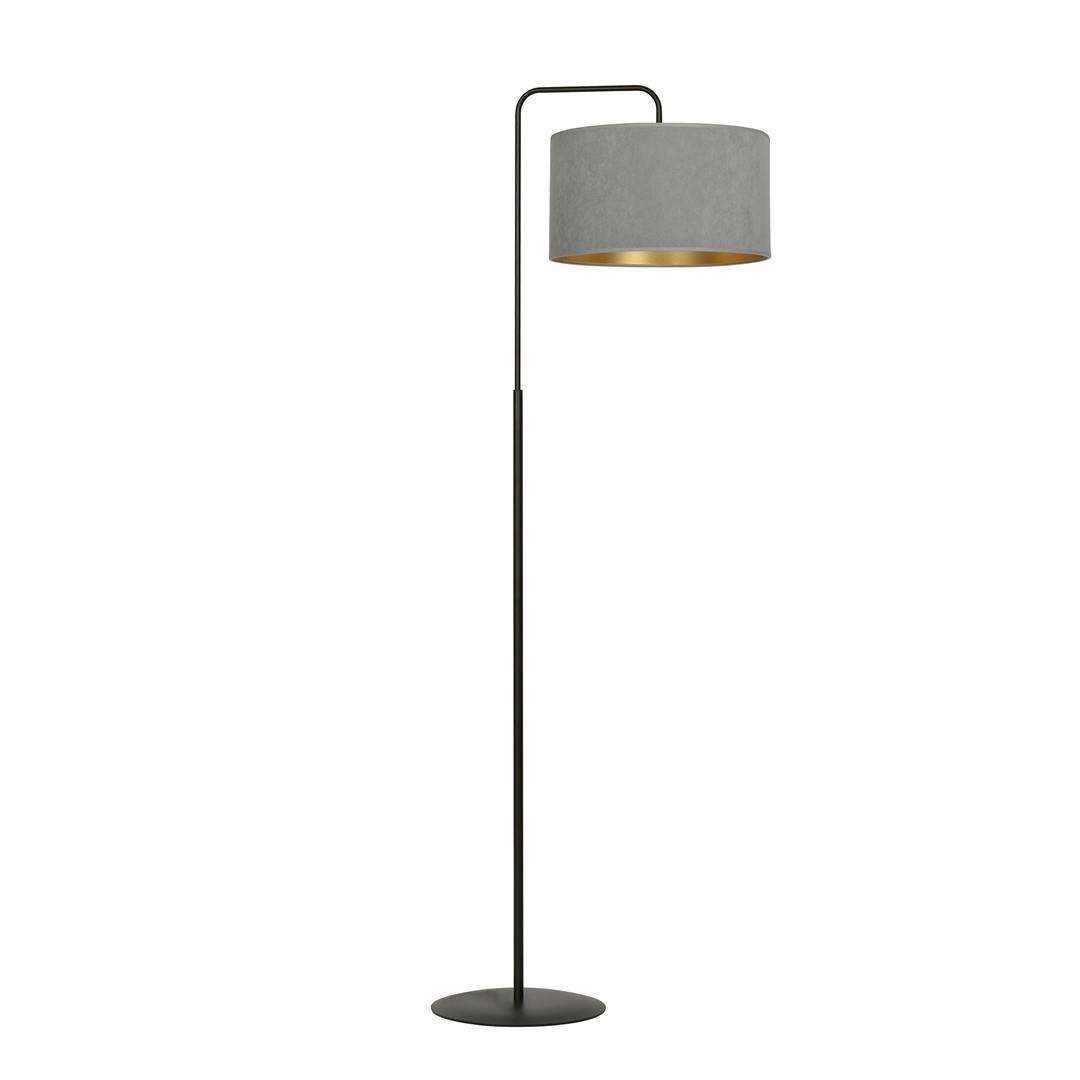 Lampa podogowa z szarym abaurem HILDE 1050/LP1