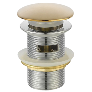 KOREK DO WANNY WOLNOSTOJĄCEJ, KOLOR ZŁOTO POŁYSK