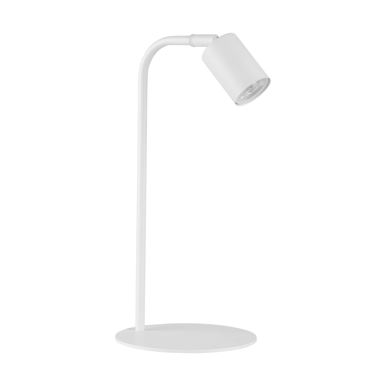 Фото - Настільна лампа TK Lighting Stylowa lampka nocna GU10 10W biały LOGAN 5490 