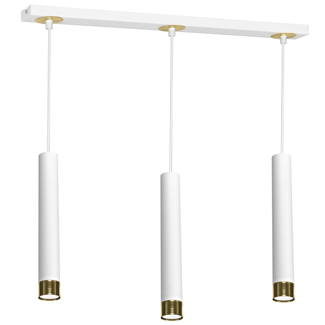 Lampa wiszca DANI WHITE/GOLD 3xGU10