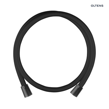 Oltens Ronneby wąż prysznicowy 160 cm czarny mat 37201300