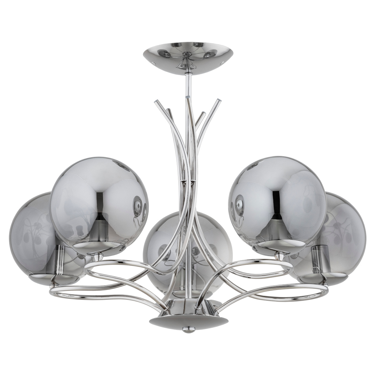 Szykowana lampa sufitowa SENTIA 63212 SREBRNA