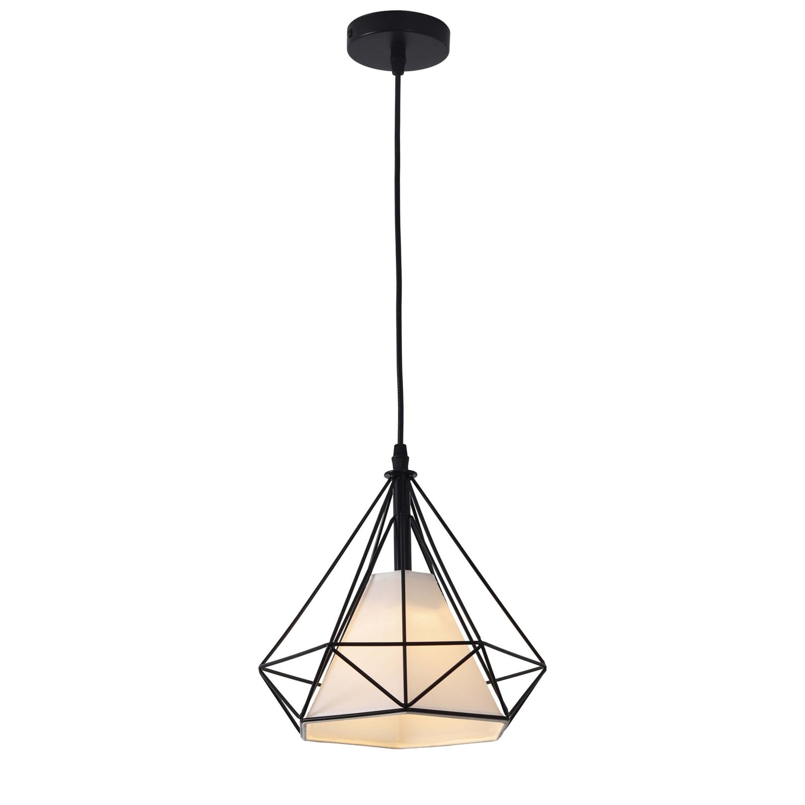 Lampa wisząca Nola czarna 1xE27