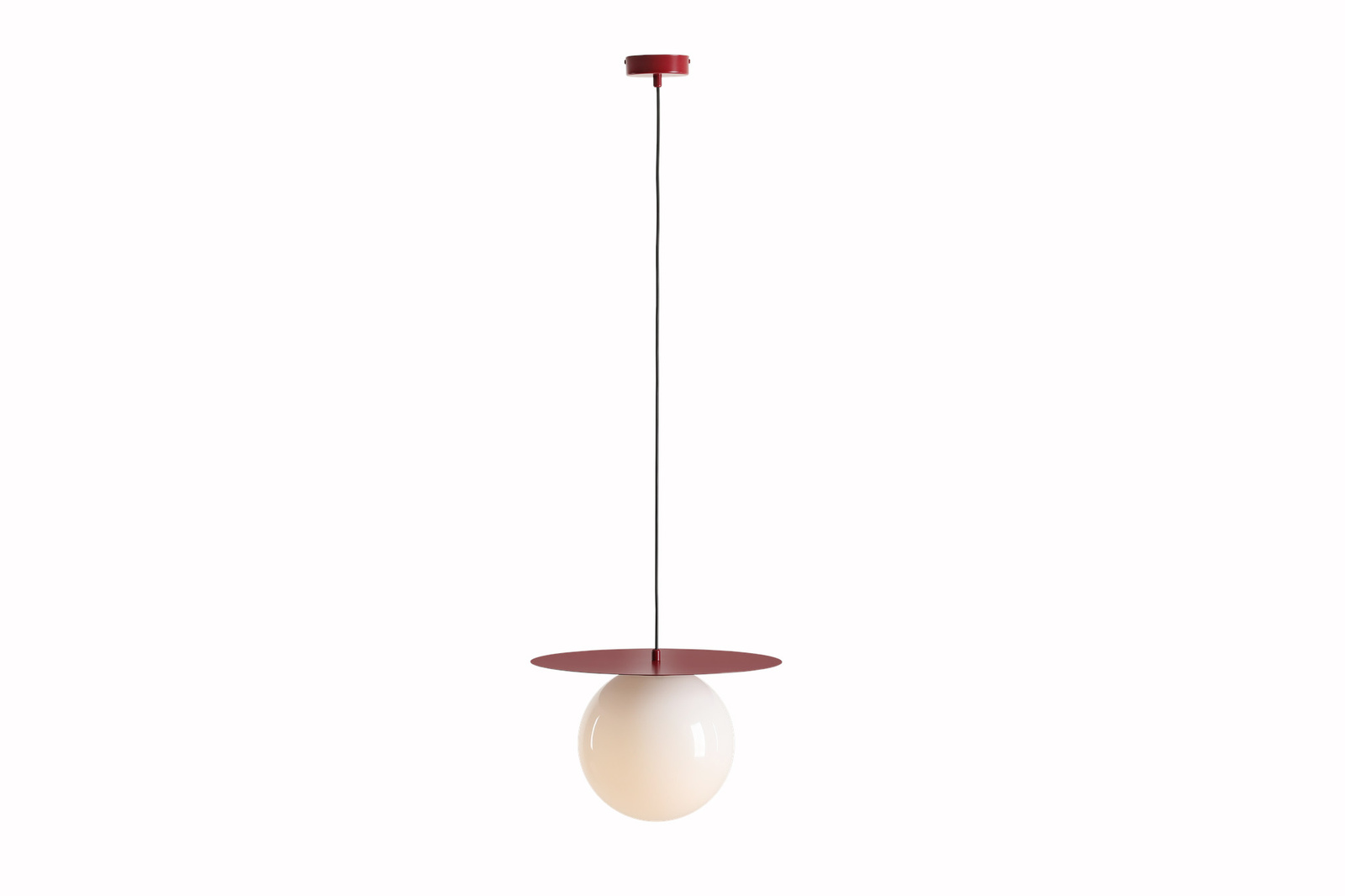 LAMPA WISZCA LOOP RED WINE L