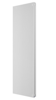 Grzejnik centralnego ogrzewania Instal Projekt AFRO NEW 2 biały mat/white mat 180x28 mm AFRN2-180/28C34