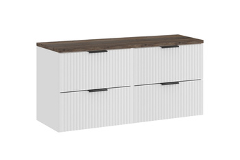 Zestaw mebli łazienkowych Adel White 120cm z blatem – set-adw b vintage 120cm