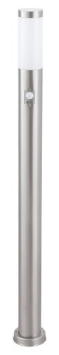 8268 Inox torch Lampa ogrodowa stojąca IP44 chrom satyna E27 1x MAX 25