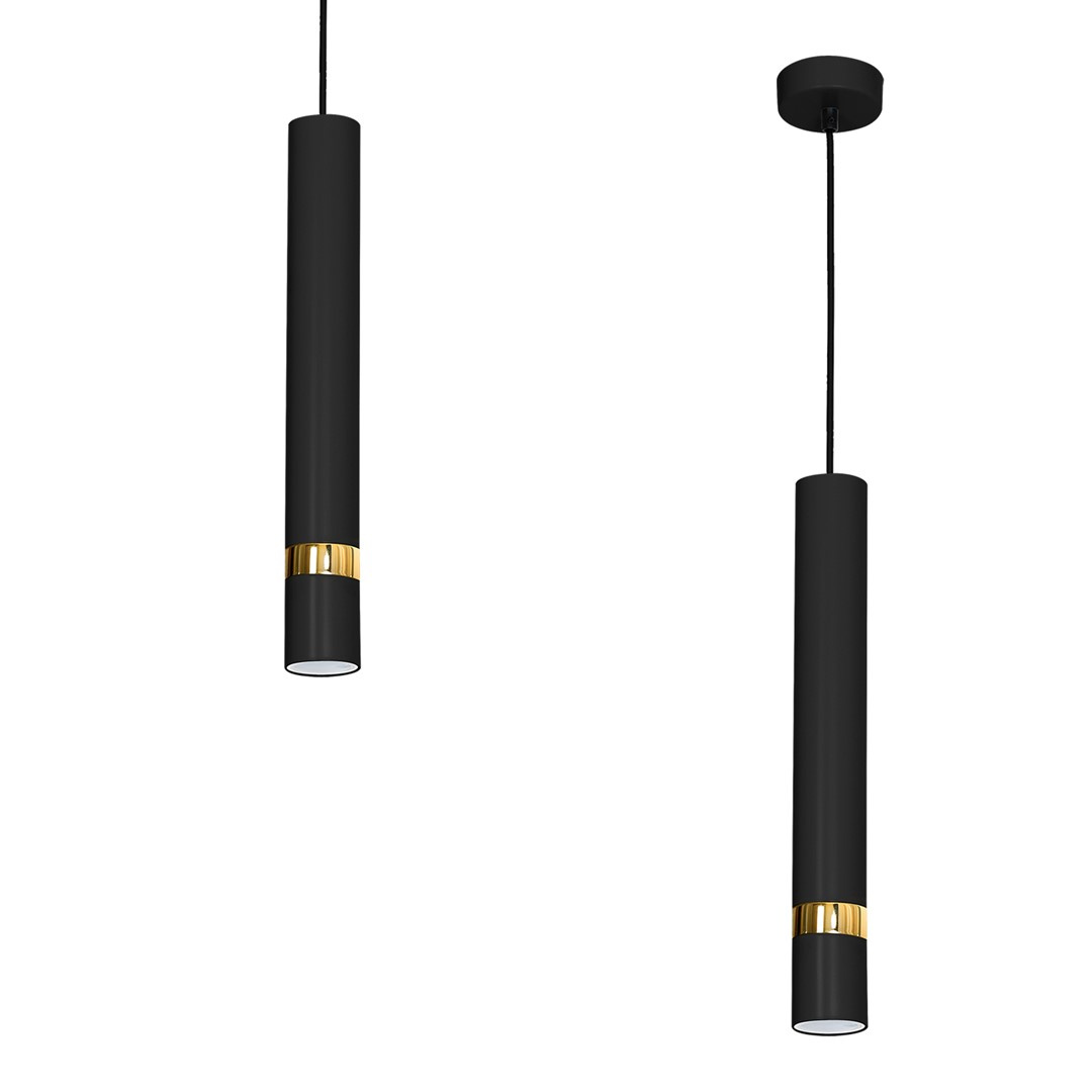 Lampa wiszca JOKER BLACK/GOLD 1xGU10