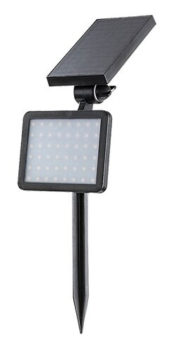 77011 Kelna Lampa solarna 200 IP44 czarny LED 9,6
