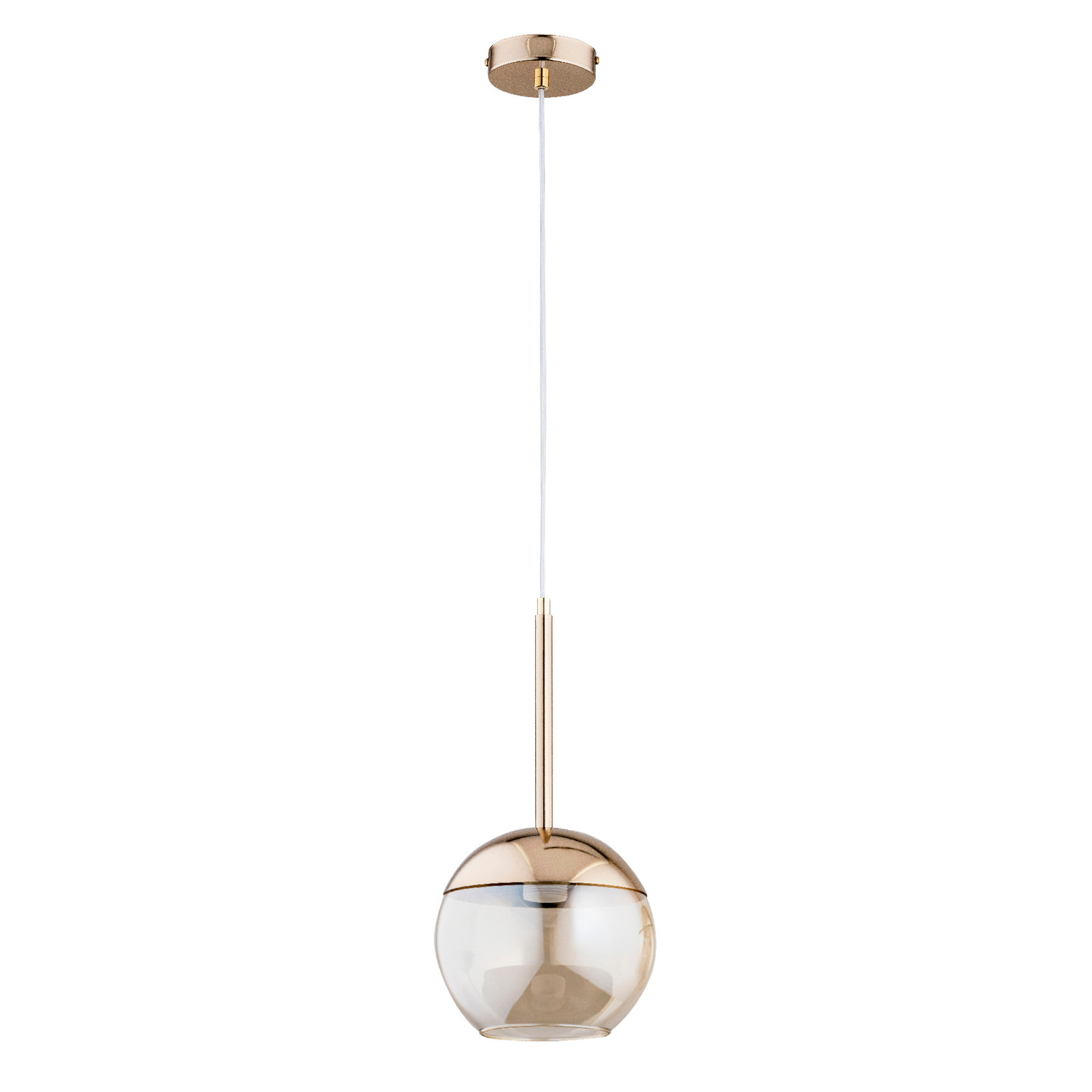 Lampa wisząca z kloszem VOLDA 60824 ZŁOTA
