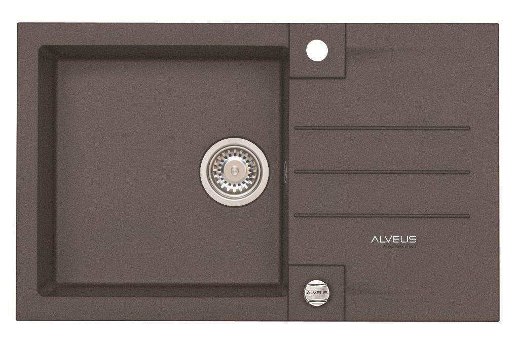 ALVEUS ROCK 130 zlewozmywak granitowy chocolate 4203003