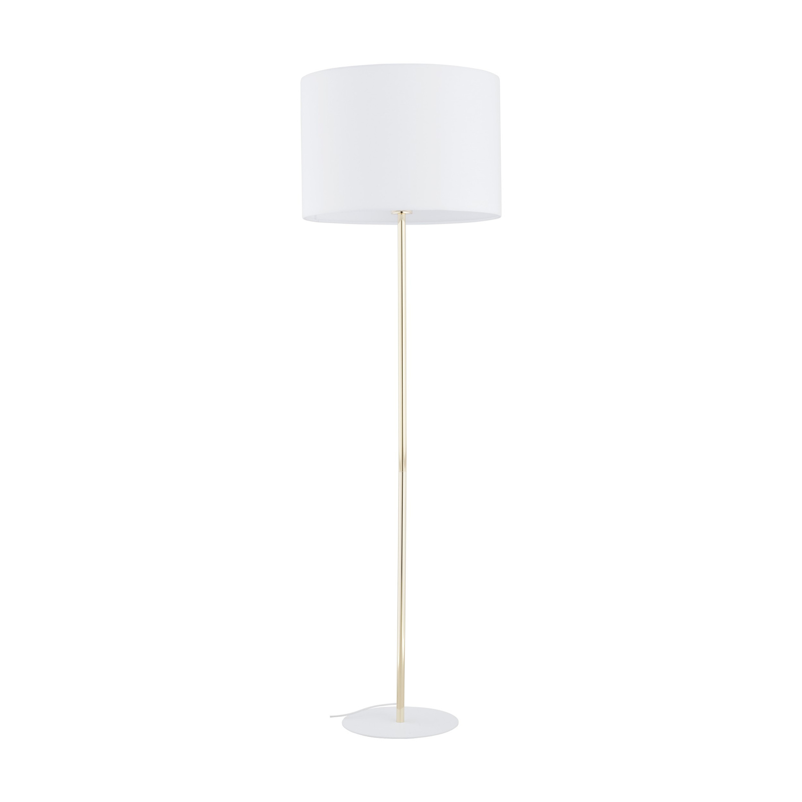 Lampa podłogowa z abażurem Umberto White Gold 16033 TK Lighting