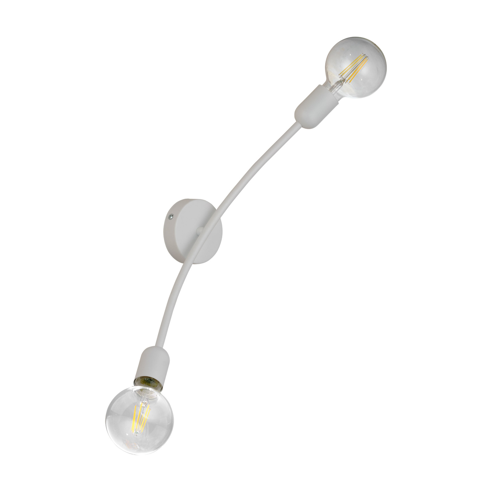 Kinkiet HELIX WHITE podwjny TK Lighting 6146