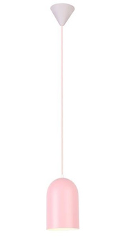 Lampa wisząca owalna różowa Oss Ledea 50101186