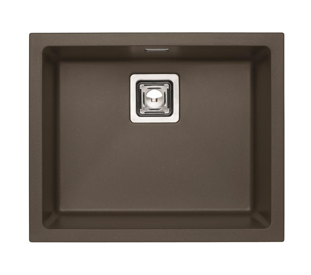 ALVEUS QUADRIX 50 zlewozmywak granitowy chocolate 4605003