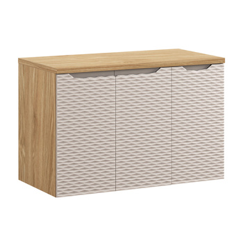 Zestaw mebli łazienkowych Ocean Beige 90cm z blatem – set-ocb b 90cm d