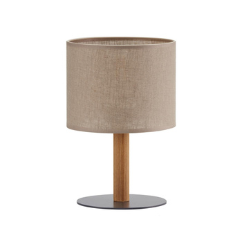Lampa nocna beżowa E27 DEVA NATURE 5192